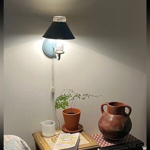 Vintage Black Wall Lantern